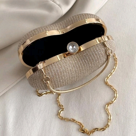 Bling Glitter Heart Novelty Bag - Picture 8 of 9